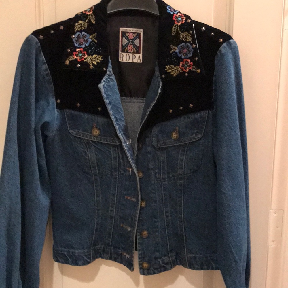 Blue jean jacket